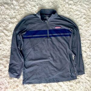 Vineyard Vines 1/4‎ Zip Long Sleeve Shirt Size Medium